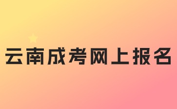 2024年云南成考網(wǎng)上報(bào)名注意事項(xiàng)！