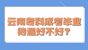 云南專科成考畢業(yè)待遇
